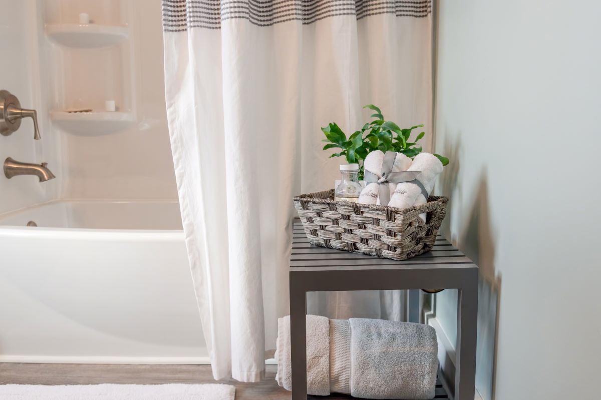 Appleberry Plumbing 3 Tip Sunday Shower Curtain